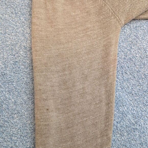 Haggar Men's Tan V-Neck Classic Knit Pullover Casual Sweater Size Large - Picture 5 of 10